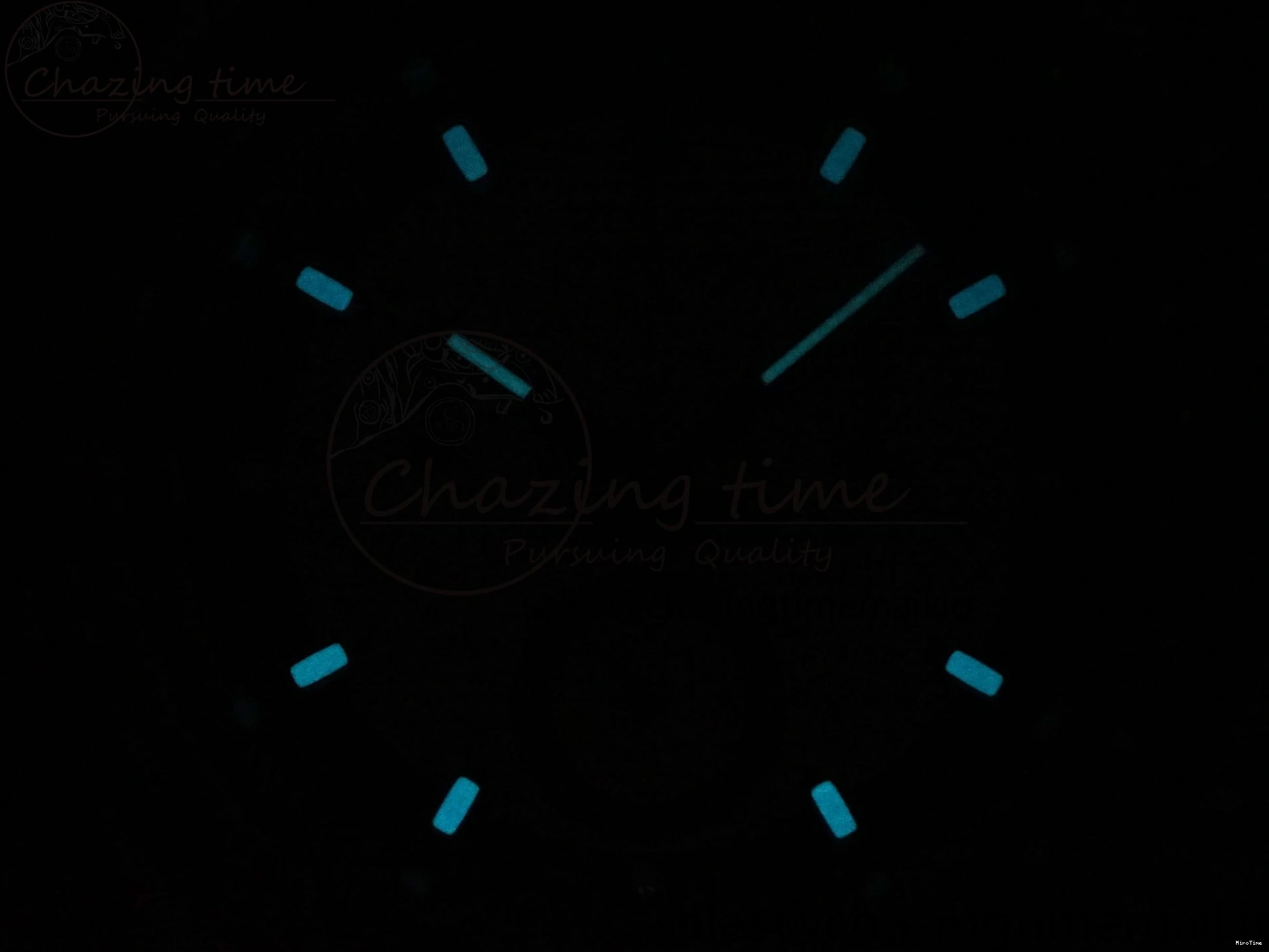 MiroTime 0403 Attractive Daytona DIW Carbon Case and Bezel DIWF Edition Black Dial on Blue Nylon Strap A 71